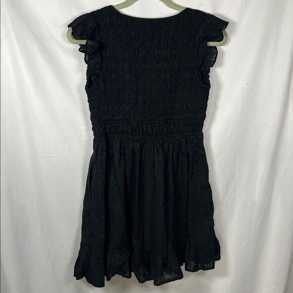 Anthropologie The Peregrine Mini Dress size XS Black - Picture 11 of 11
